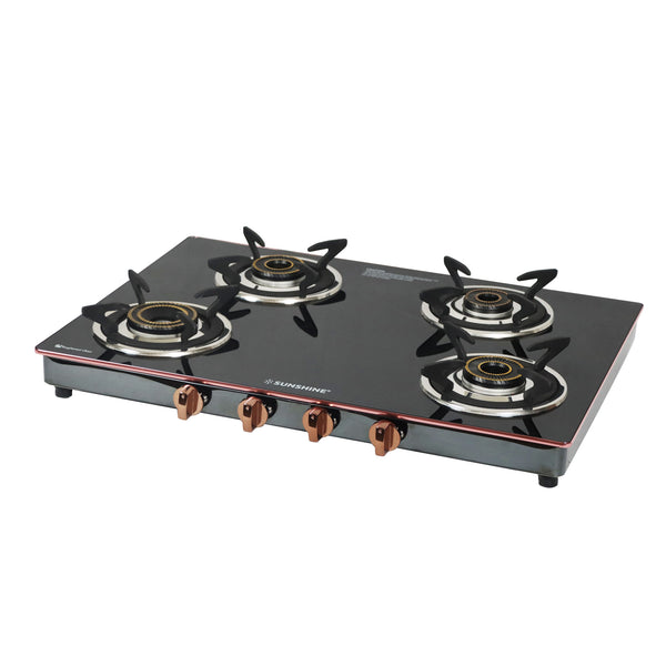 sunflame 4 burner euro gas stove