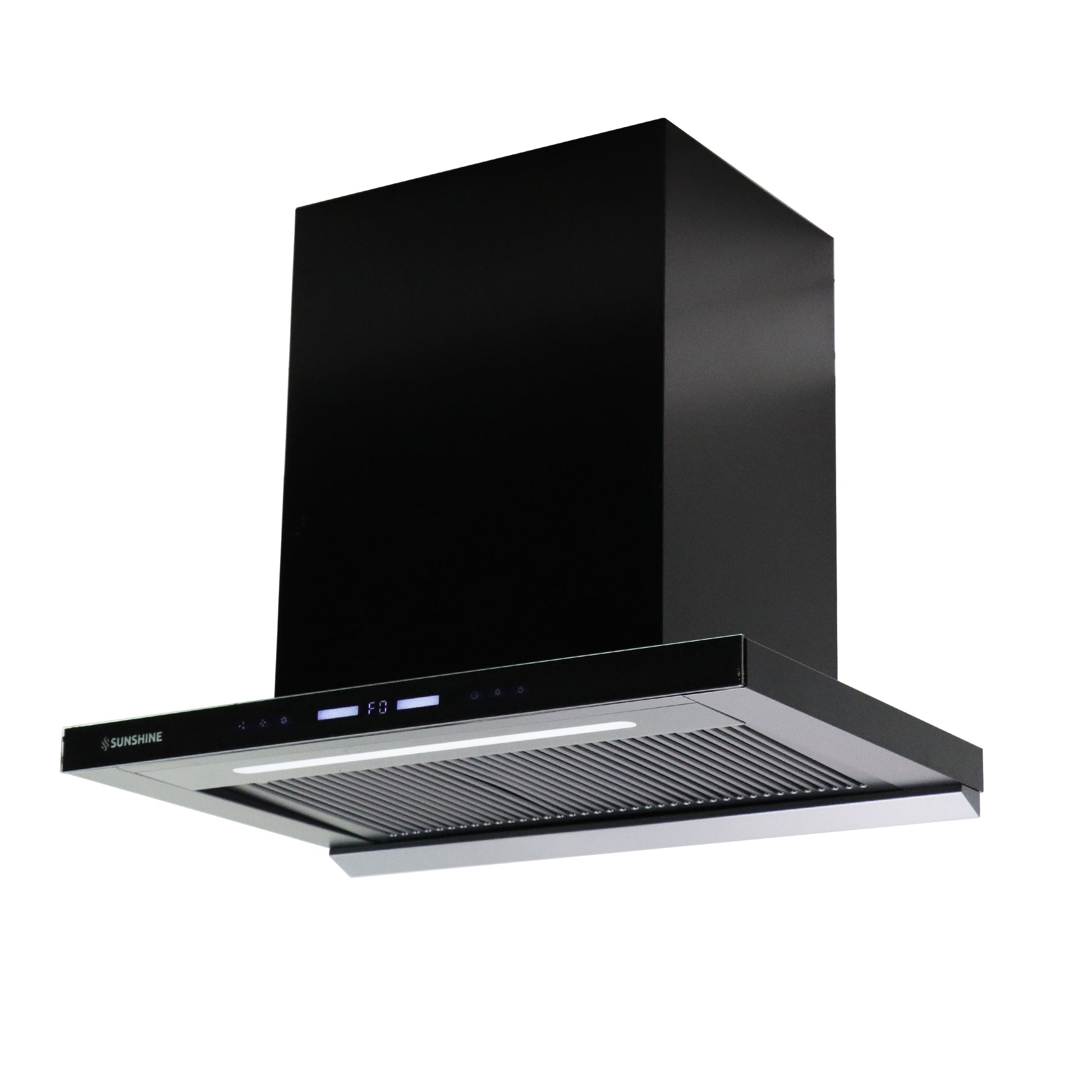 Sunshine Camellias Chimney – 2000 m³/hr Suction, Ultra-Slim Design, Elegant Glass Finish, Largest LED Panel