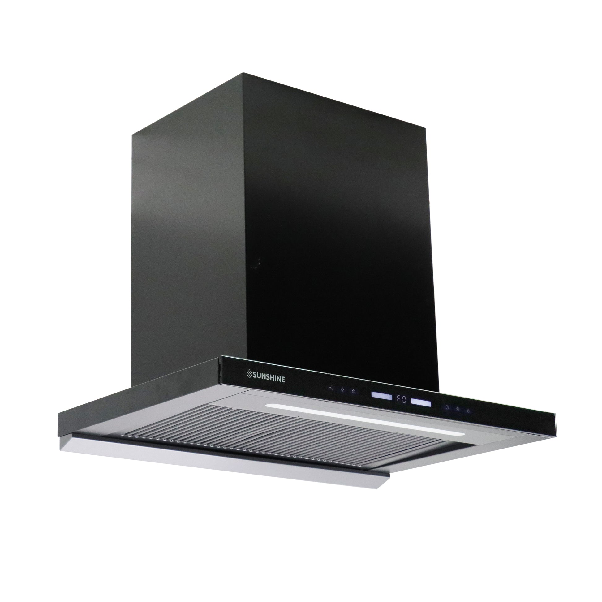 Sunshine Camellias Chimney – 2000 m³/hr Suction, Ultra-Slim Design, Elegant Glass Finish, Largest LED Panel