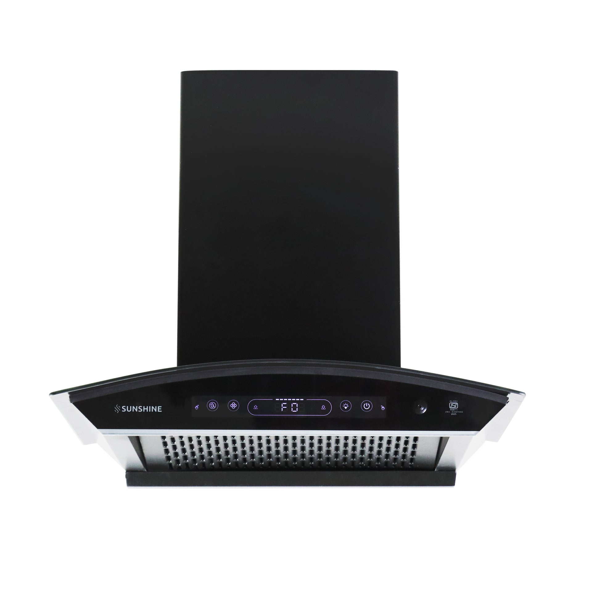 Sunshine Nexon Voice Controlled 60CM Wall Mounted Auto Clean Chimney