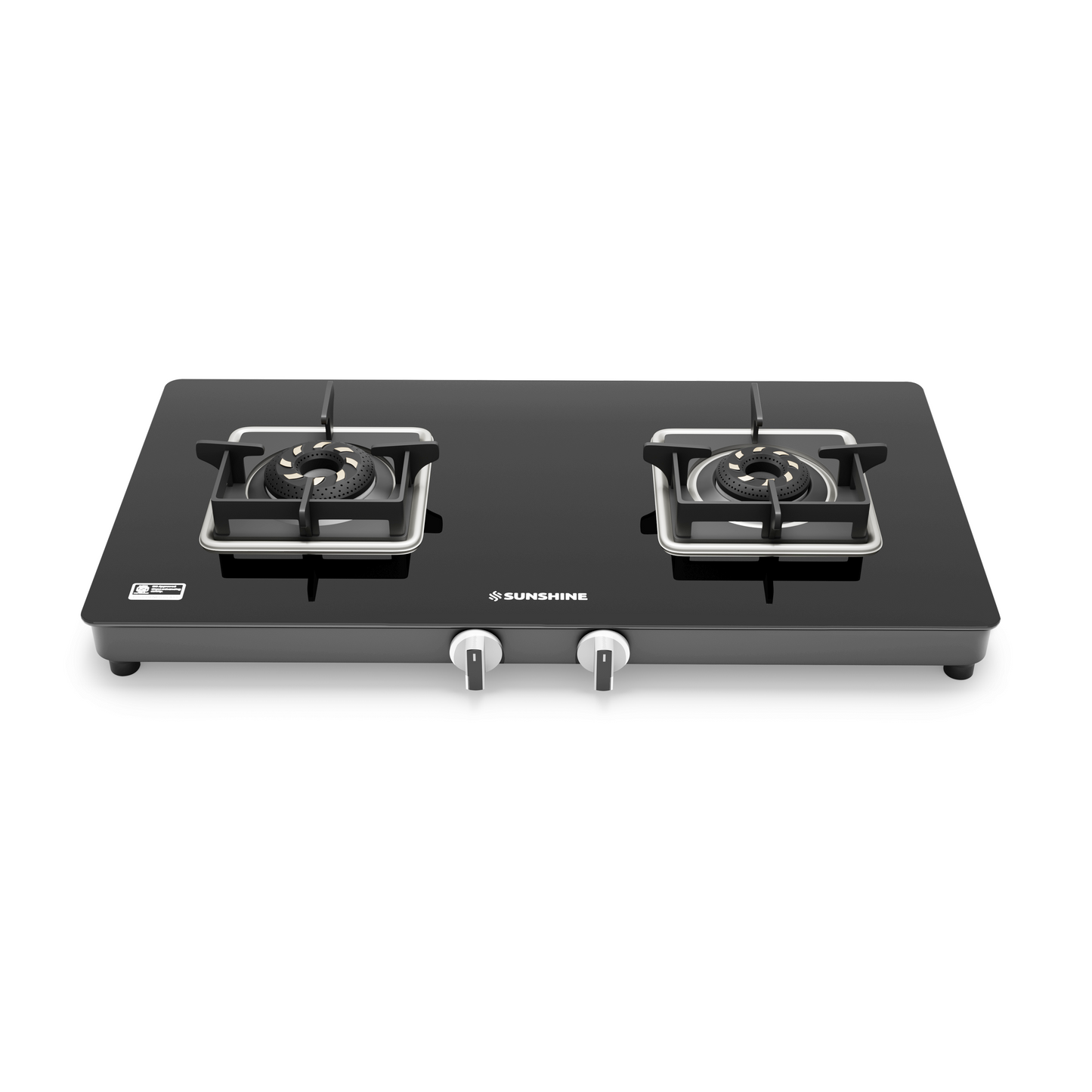 Sunshine Slimmest Aircross 2 Burner Gas Stove Manual Ignition