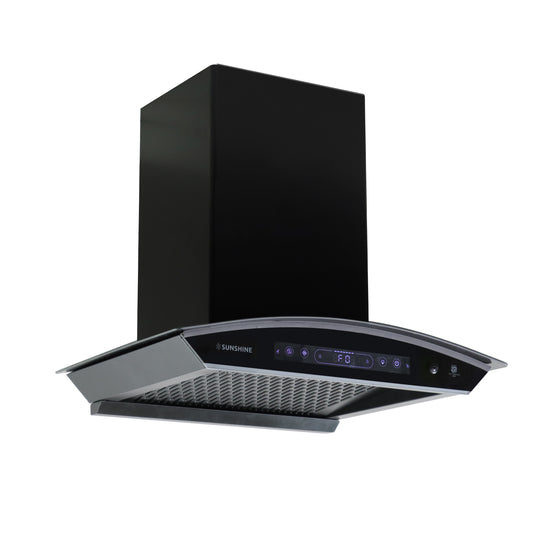 Sunshine Nexon Voice Controlled 60CM Wall Mounted Auto Clean Chimney