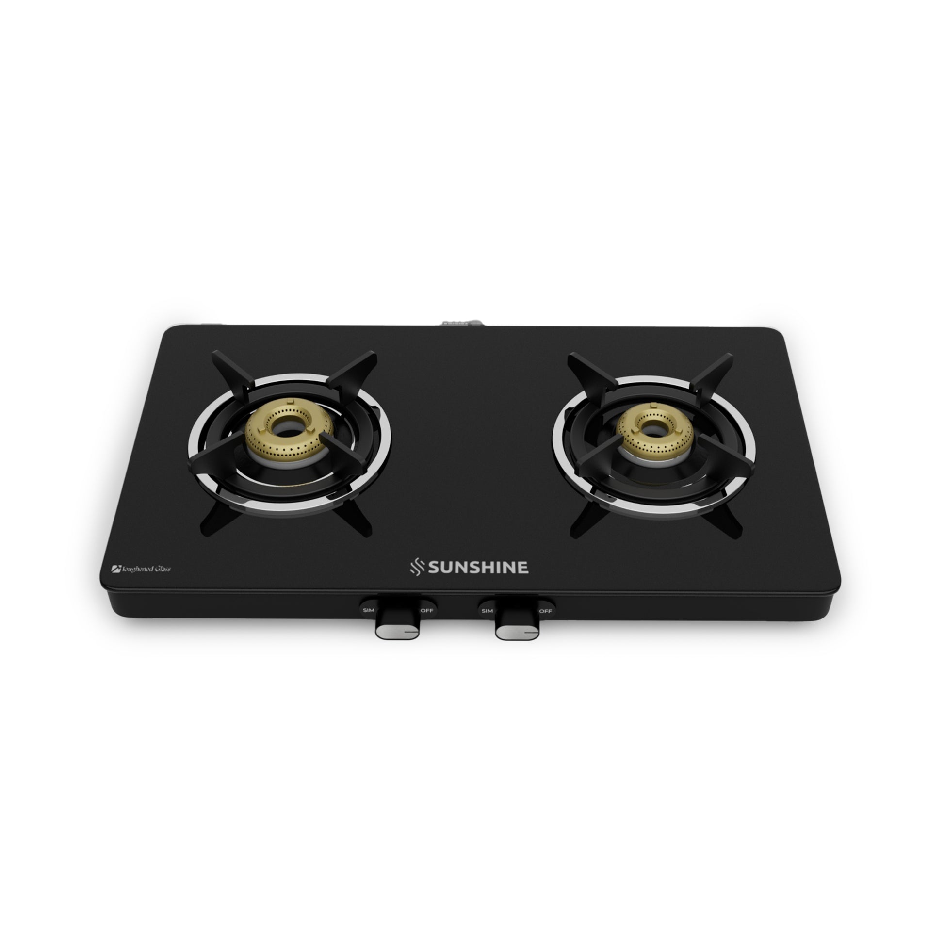 Sunshine Phoenix 2 Burner Gas Stove Cooktop Manual Ignition