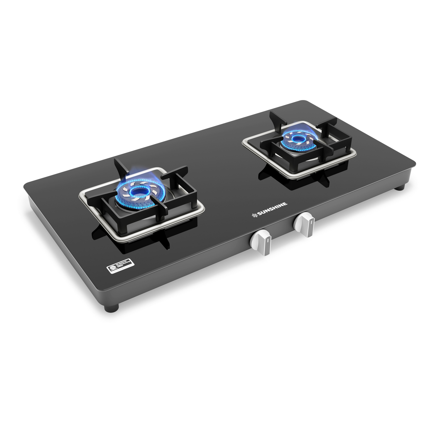 Sunshine Slimmest Aircross 2 Burner Gas Stove Manual Ignition
