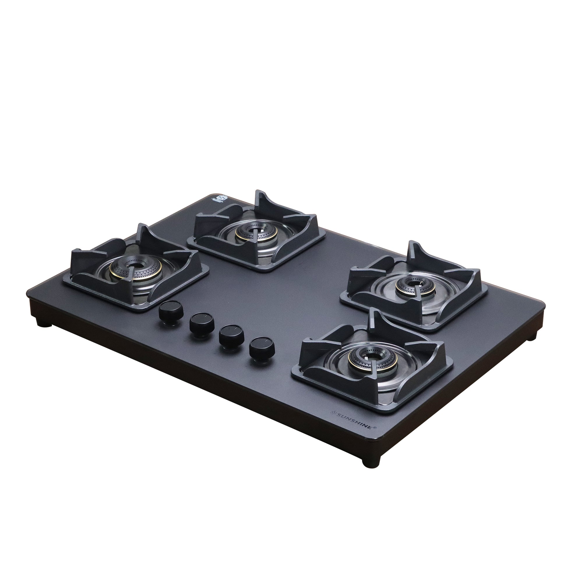 Sunshine Shine Platinum Four Burner Gas Stove/Hob Top Auto Ignition