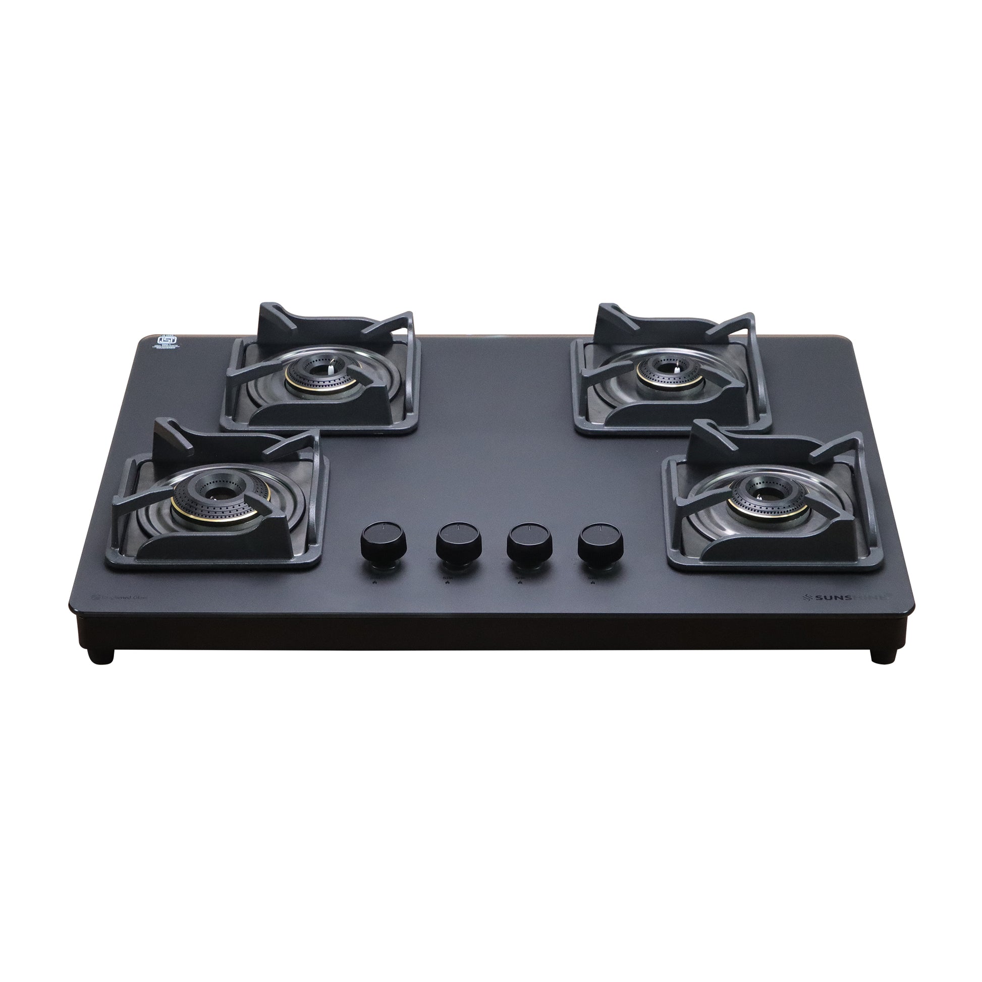 Sunshine Shine Platinum Four Burner Gas Stove/Hob Top Auto Ignition