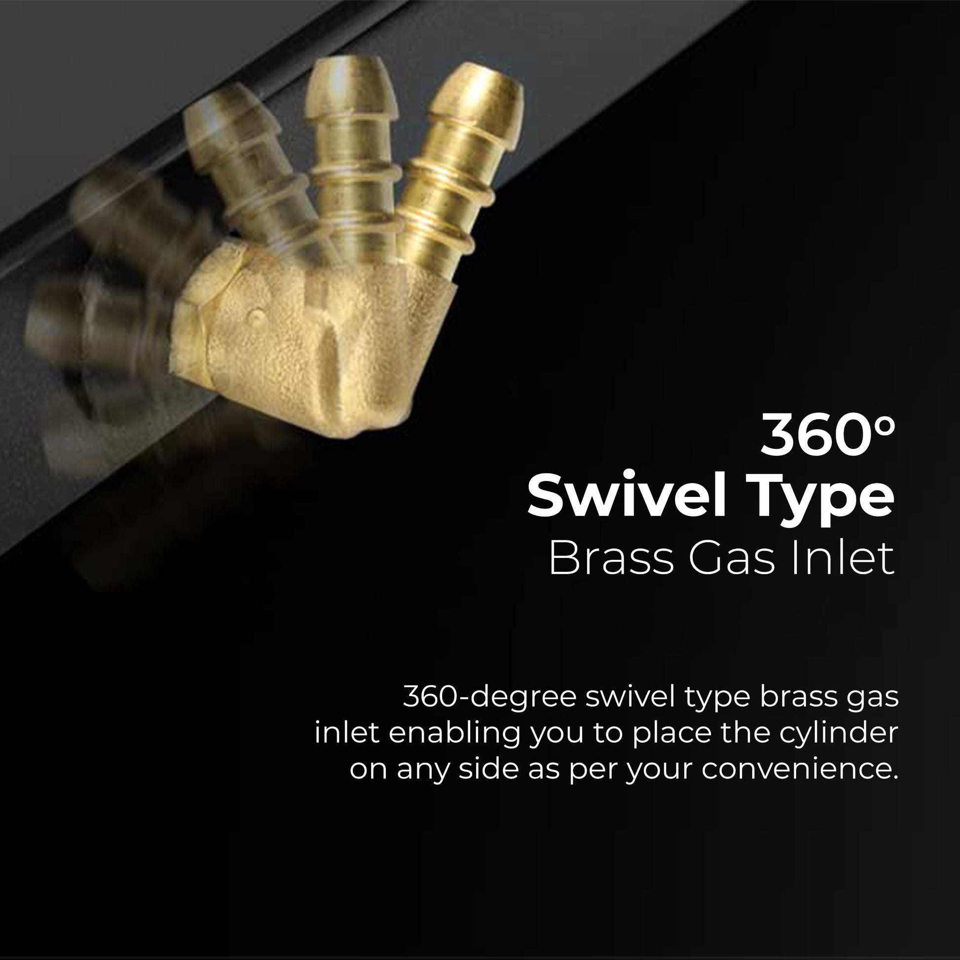 Sunshine Slimmest Aircross 2 Burner Gas Stove Manual Ignition