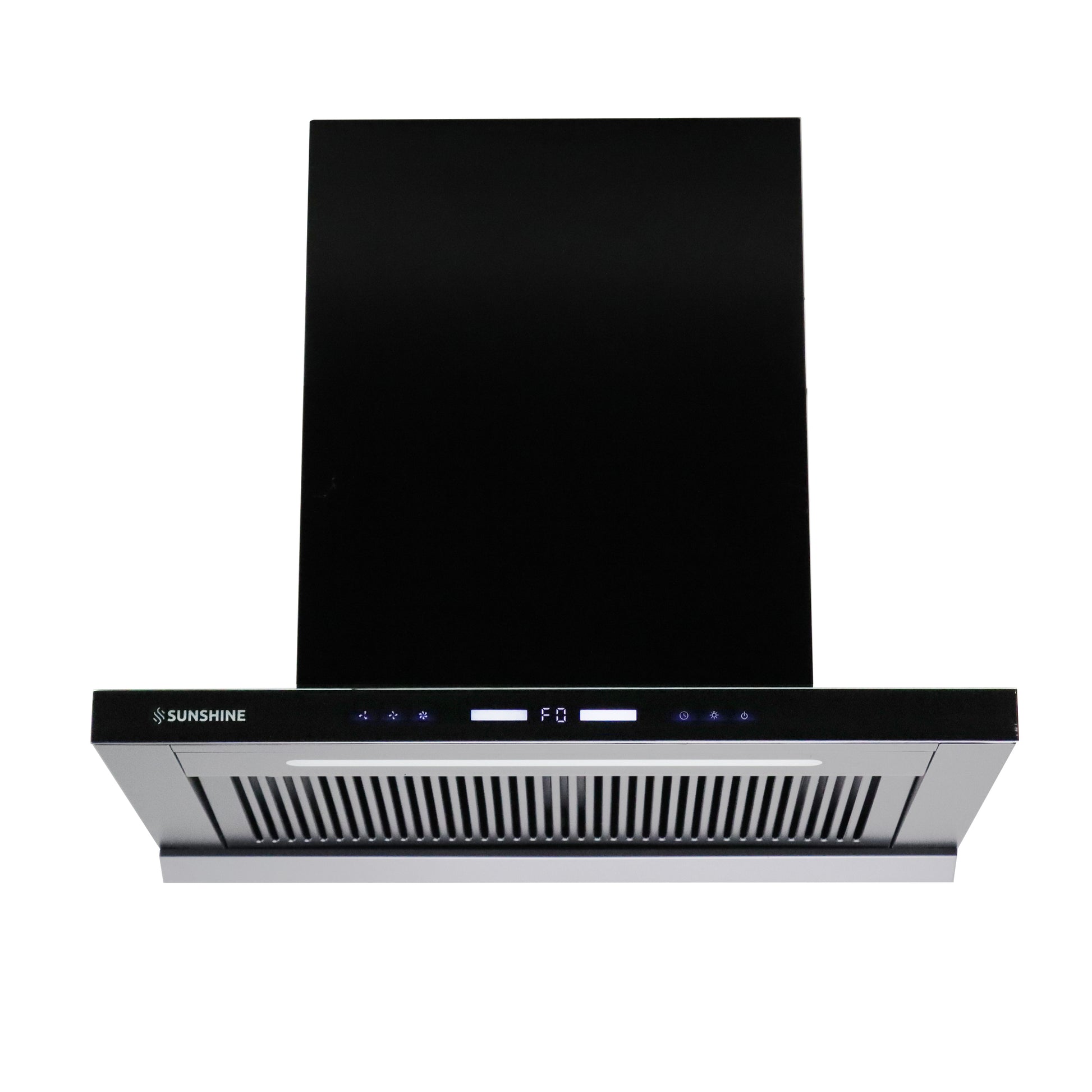 Sunshine Camellias Chimney – 2000 m³/hr Suction, Ultra-Slim Design, Elegant Glass Finish, Largest LED Panel