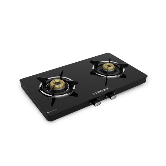 Sunshine Phoenix 2 Burner Gas Stove Cooktop Manual Ignition