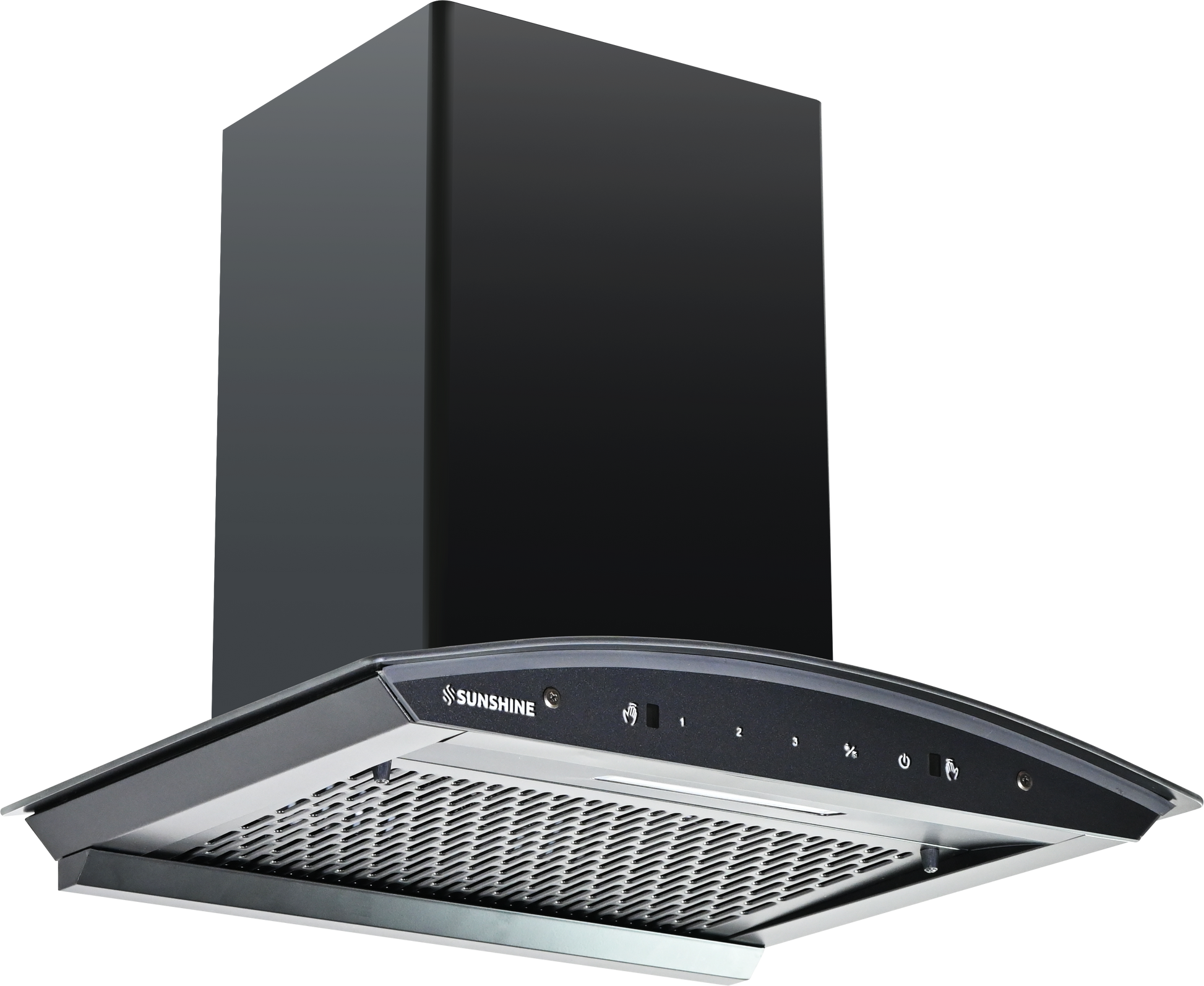 Sunshine Como Matte Glass Wall Mounted Auto Clean 60CM Chimney