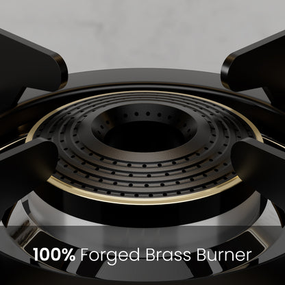 Sunshine Falcon Plus Ultra Slim Stainless Steel Cooktop, ISI Certified Manual Ignition 4 Burner Gas Stove