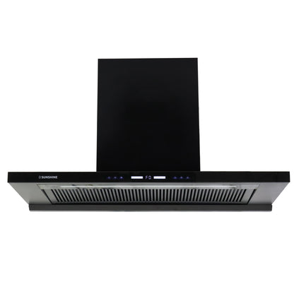 Sunshine CAMMELIES Chimney – 2000 m³/hr Suction, Ultra-Slim Design, Elegant Glass Finish, Largest LED Panel