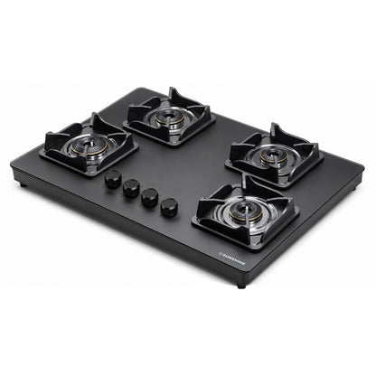 Shine Platinum Hobtop | 3 & 4 Burners | Matt Finish | SABAF Italian Valves