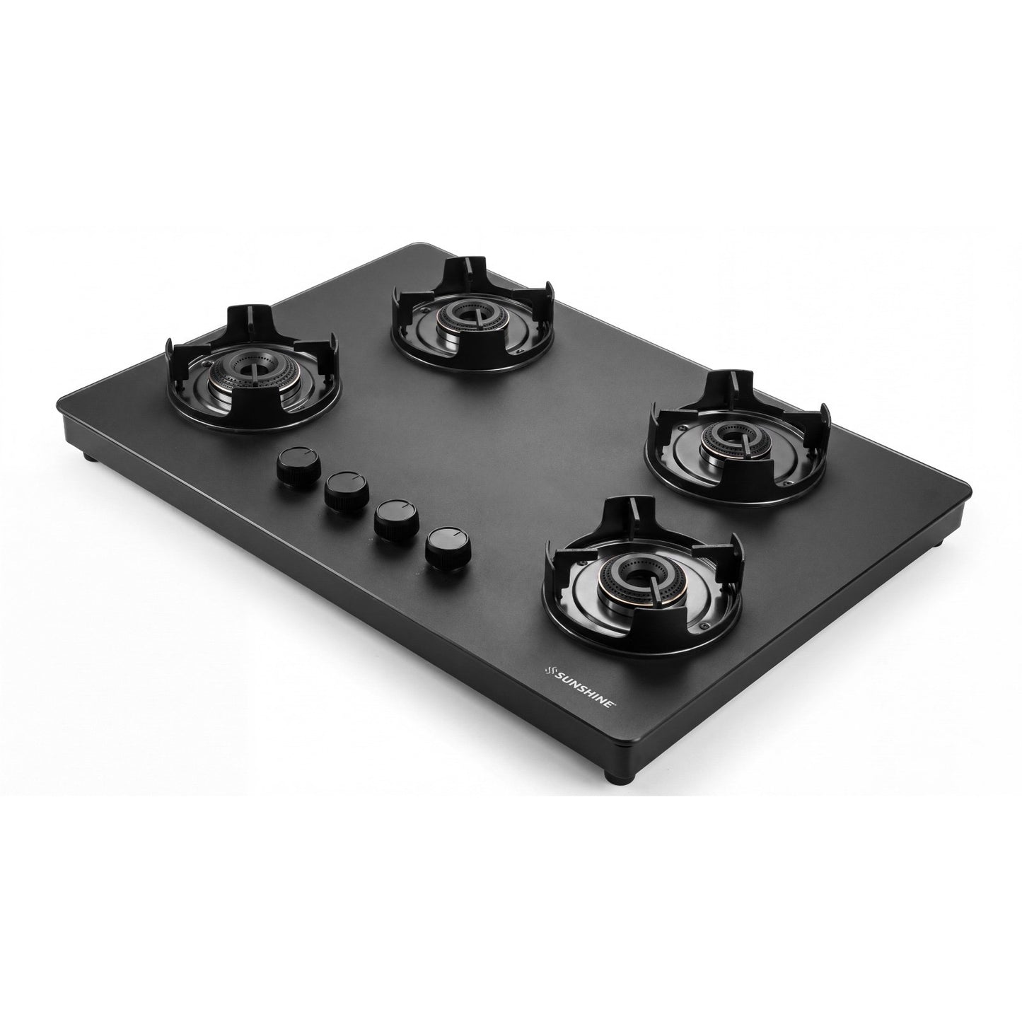 Sunshine Defender 4 Burner Matte Hob Top | 10-Year Warranty | Manual Ignition