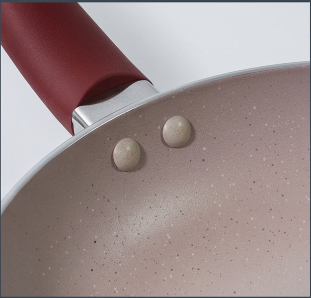 Sunshine Granite Series Frying Pan | Non-Stick Induction Base | Heat-Resistant Handle