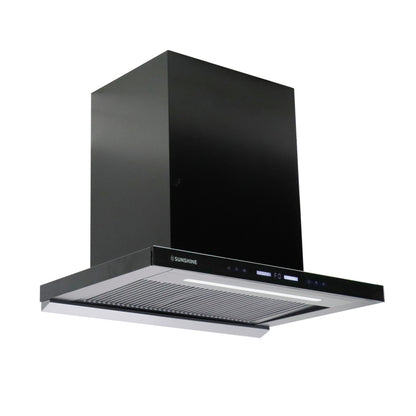 Sunshine CAMMELIES Chimney – 2000 m³/hr Suction, Ultra-Slim Design, Elegant Glass Finish, Largest LED Panel