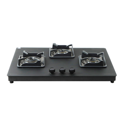 Sunshine Shine Platinum Three Burner Gas Stove/Hob Top Auto Ignition