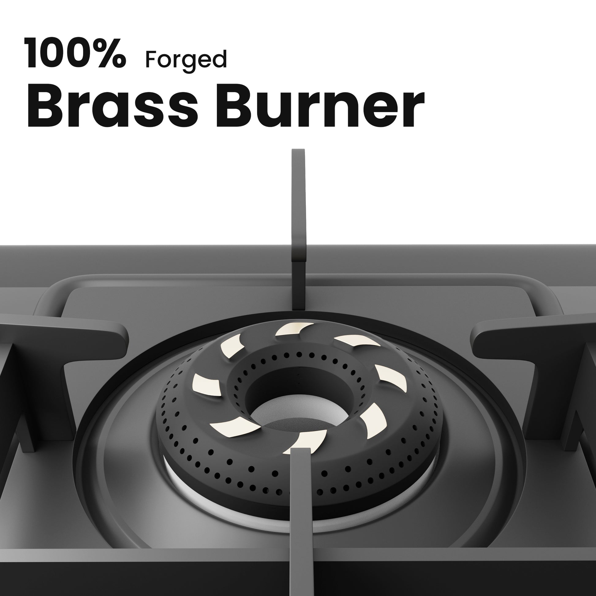 Sunshine Slimmest Magnite 4 Burner Glass Hob Top Cooktop Manual Ignition