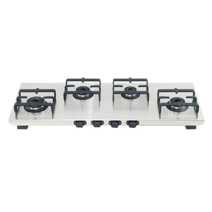 Sunshine Shield Plus Olympic Stainless-Steel Cooktop, ISI Certified Manual Ignition