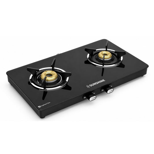 Sunshine Phoenix 2 Burner Gas Stove Cooktop Manual Ignition