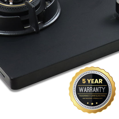 Sunshine Carnival Plus 784 Brass Burner Matt Finish Super Slim Tablet Hob 4 Burner Auto Ignition