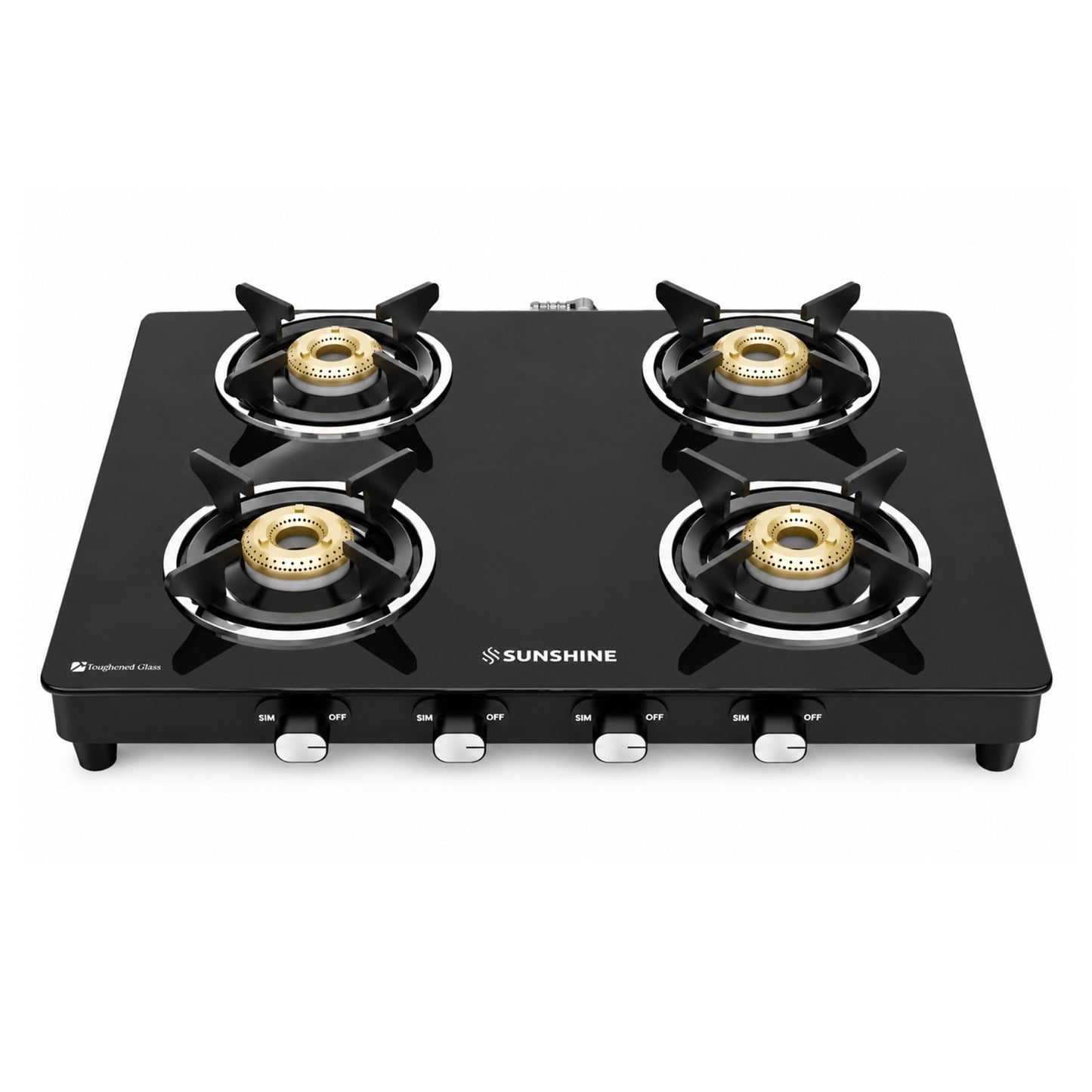 Sunshine Phoenix 4 Burner Gas Stove Cooktop Manual Ignition