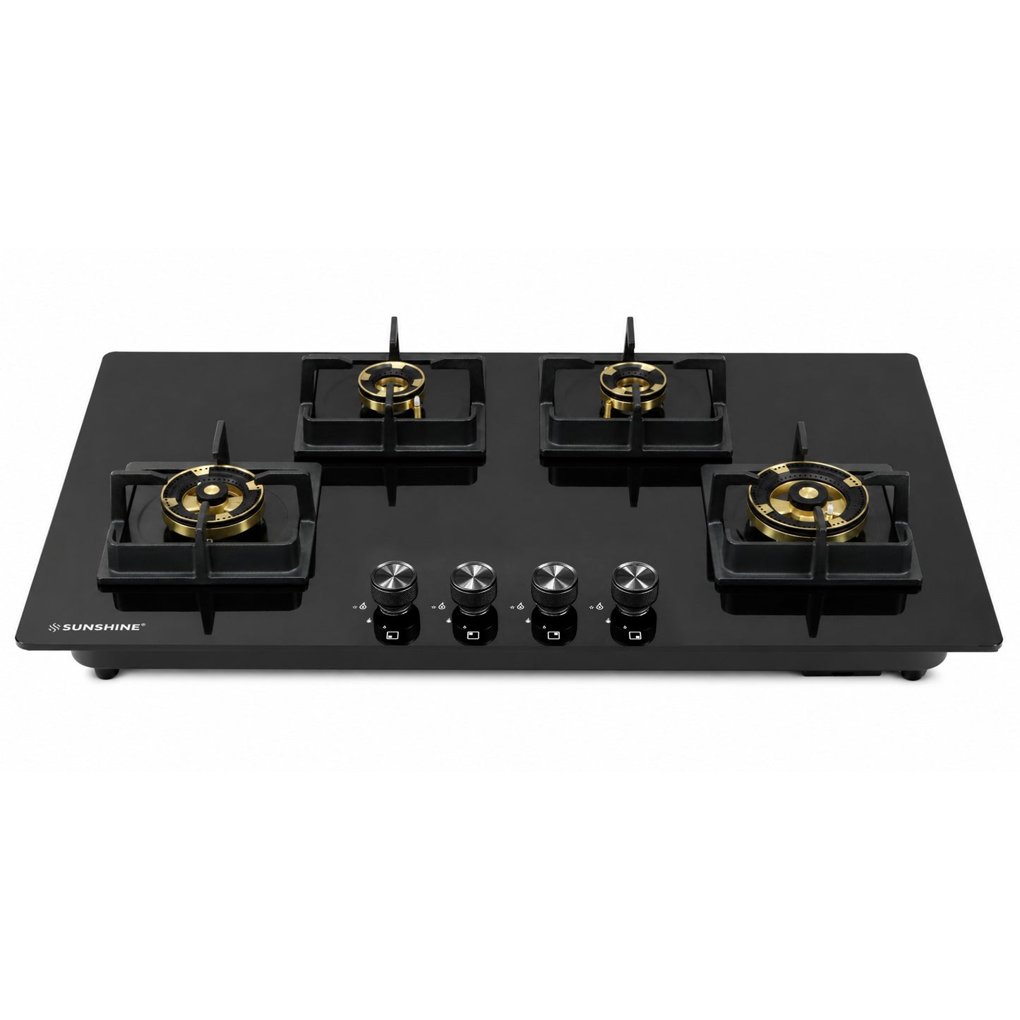 Sunshine Galio Built-in Hob | 5-Year Warranty | Glossy Toughened Glass | Auto Ignition