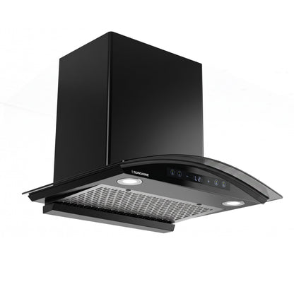 Sunshine Vesta BLDC Chimney | 1650 m³/h | 9 Speed + Turbo | Auto Clean