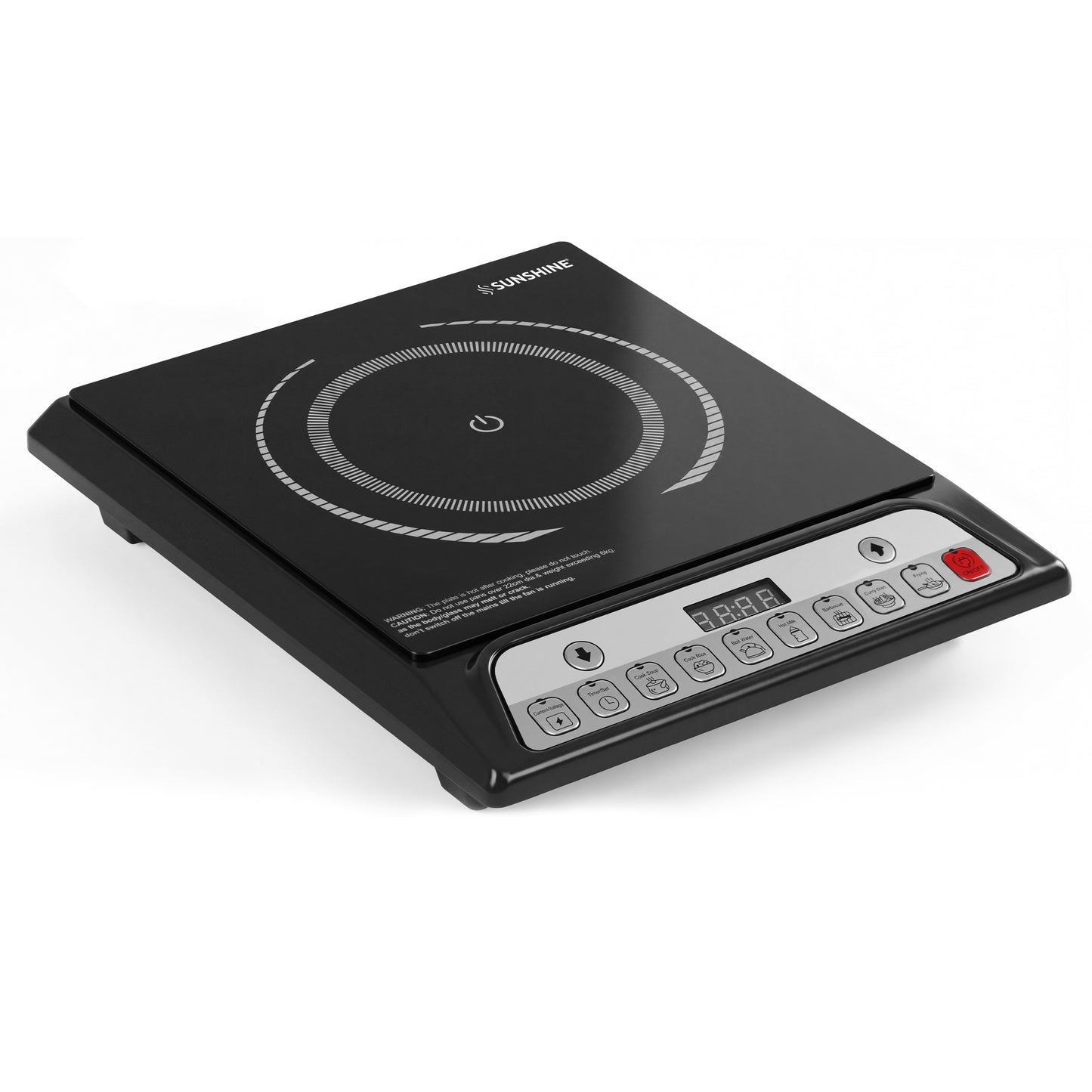 CookX 1600W Induction Cooker | Smart Digital Cooktop with 7 Preset Cooking Modes