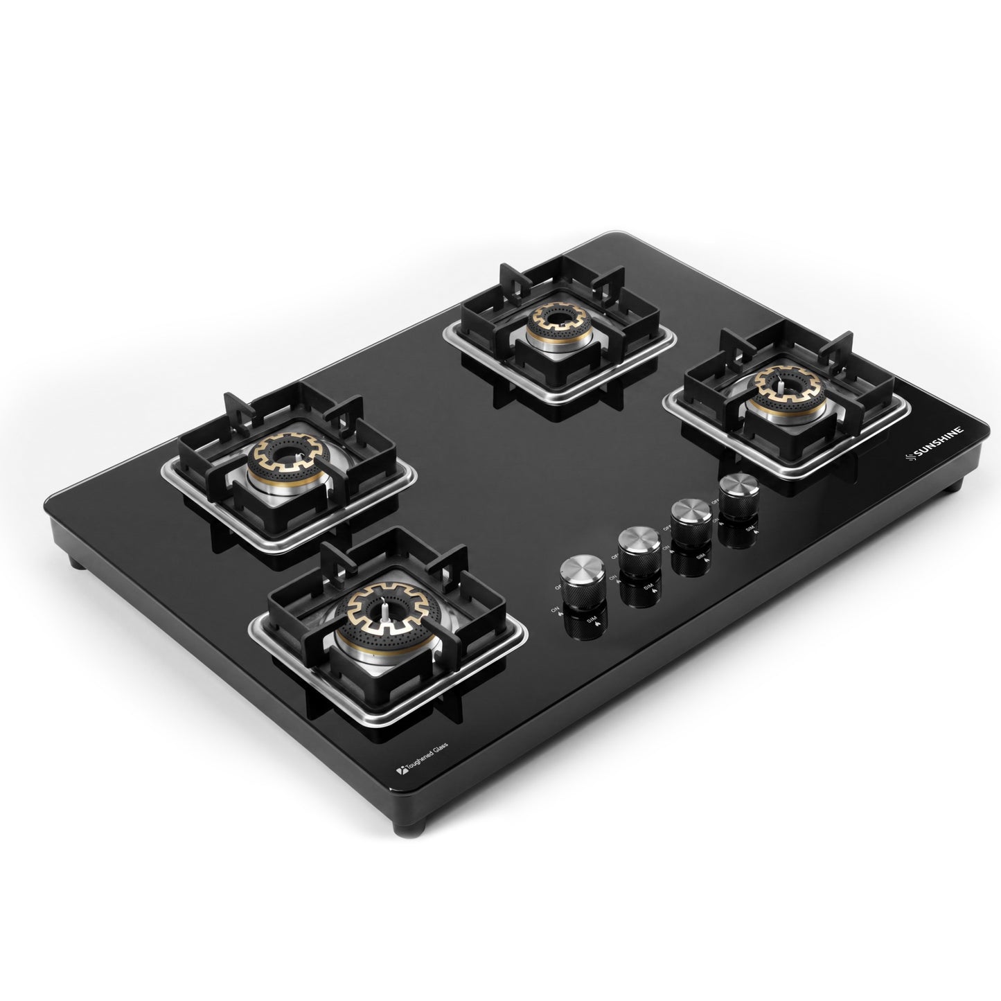 Sunshine Shine Hob Top – 3, 4 & 5 Burner Auto Ignition Gas Stove
