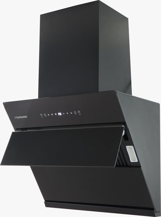 Hilux Kitchen Slant Chimney | 1500 m³/hr | Matt Finish | Auto-Clean | 60/75/90 CM
