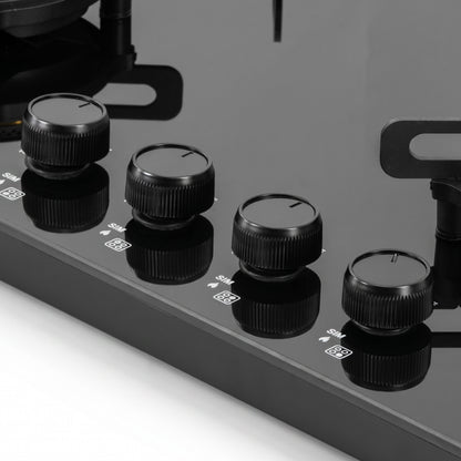 Peridona Built-in Hob | Liftable Burner System | 3 & 4 Burner