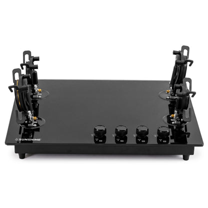 Peridona Built-in Hob | Liftable Burner System | 3 & 4 Burner