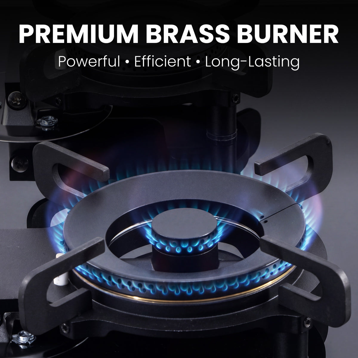 Peridona Built-in Hob | Liftable Burner System | 3 & 4 Burner