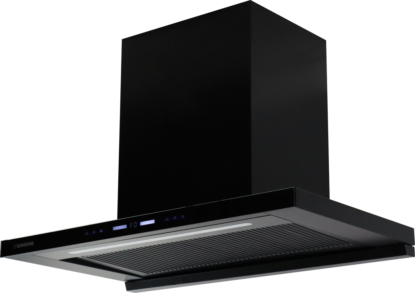 Sunshine CAMMELIES Chimney – 2000 m³/hr Suction, Ultra-Slim Design, Elegant Glass Finish, Largest LED Panel
