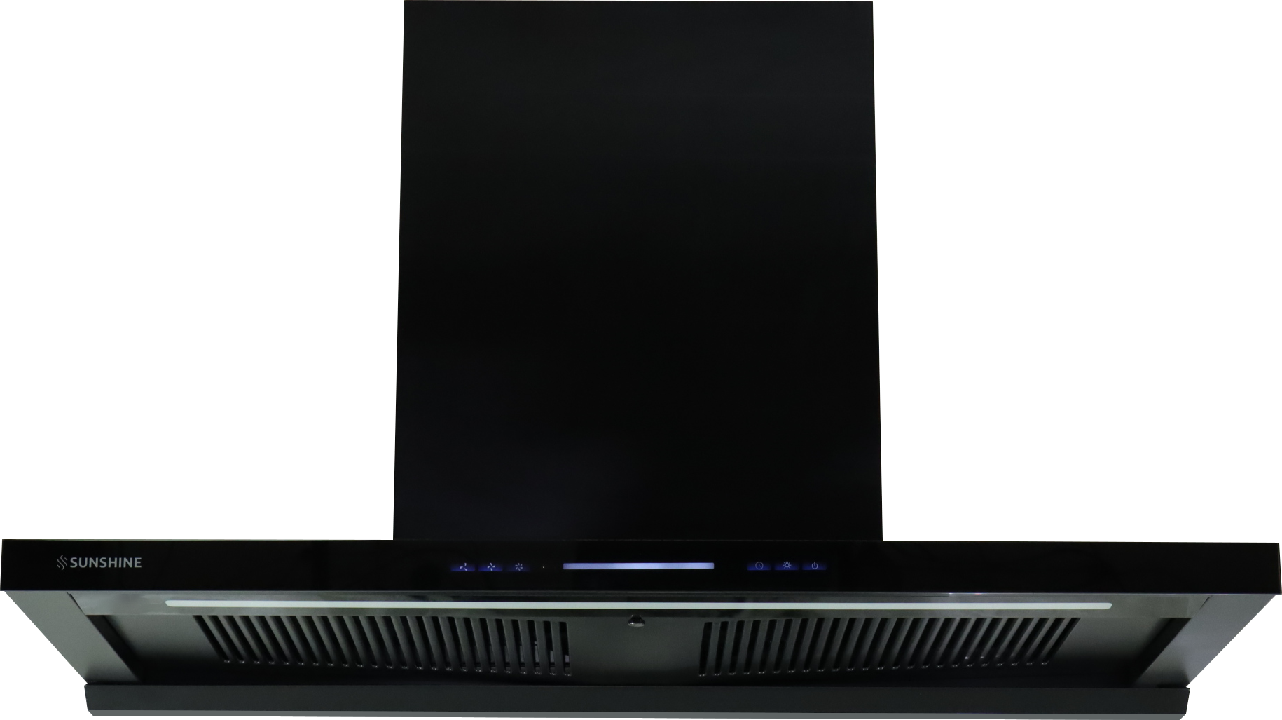 Sunshine Everest Chimney – 2000 m³/hr Suction, Ultra-Slim Design, Elegant Glass Finish, Largest LED Panel