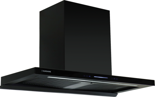 Sunshine Everest Chimney – 2000 m³/hr Suction, Ultra-Slim Design, Elegant Glass Finish, Largest LED Panel