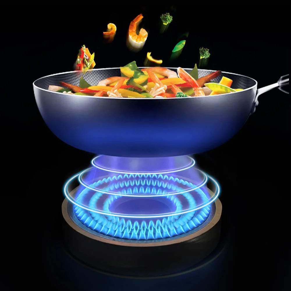 3 burner gas best sale stove with induction