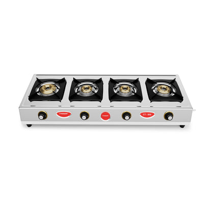 Sunshine CT-900 Four Burner Stainless Steel Gas Stove