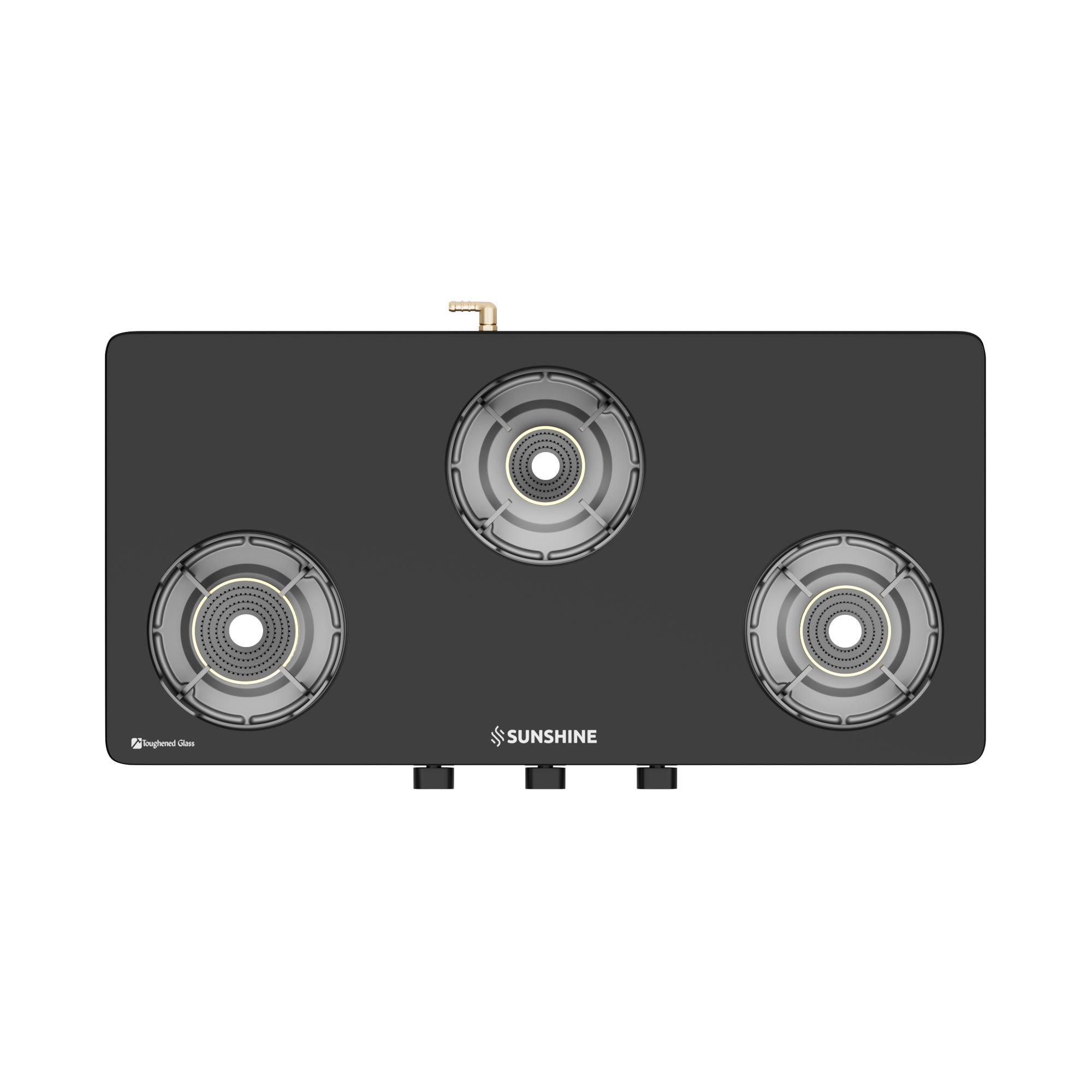 Sunshine Cooktop Sunshine Regal Pro 3 Burner Gas Stove Toughened Glass Cooktop Manual I ...