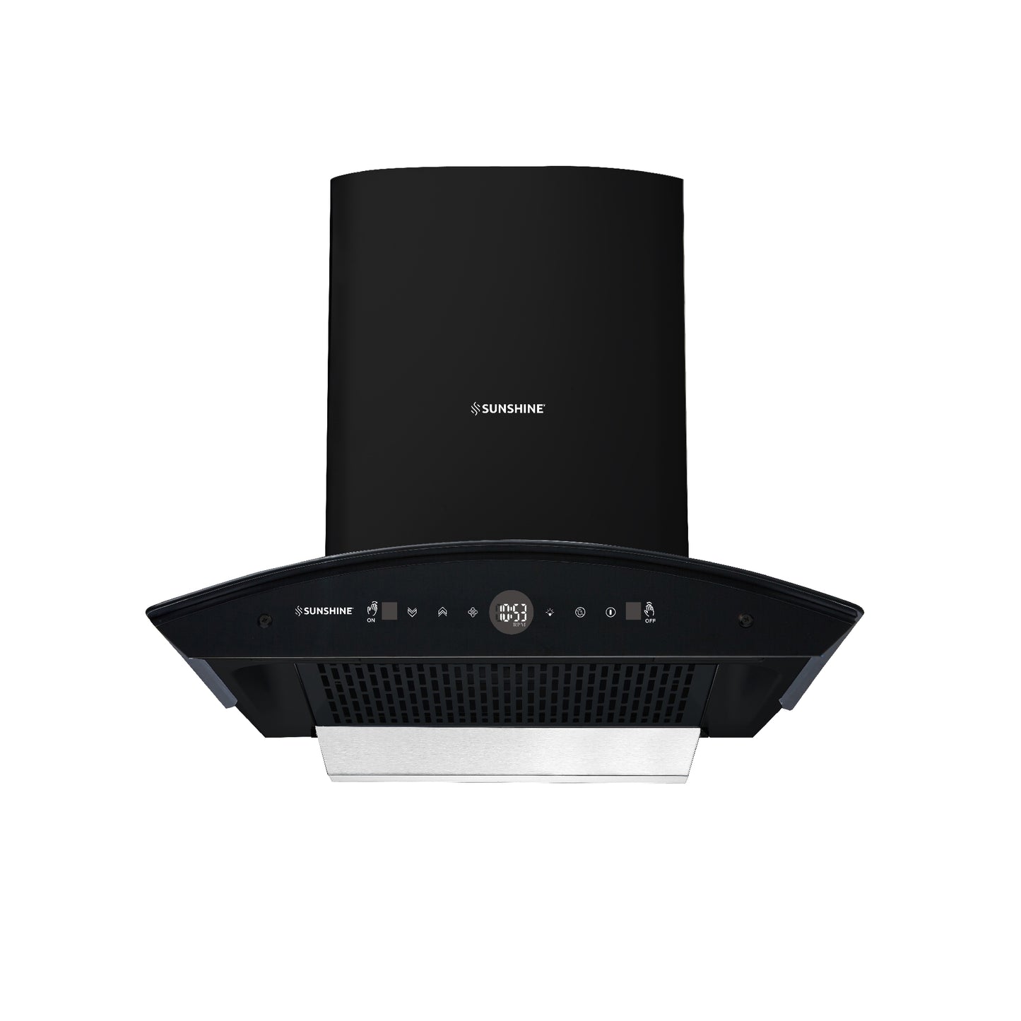 Sunshine Zest Pro Silent Series Wall Mounted Auto Clean Chimney